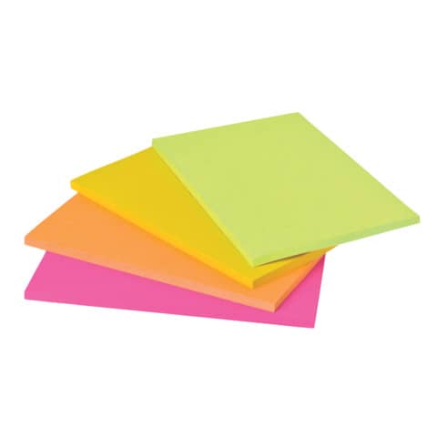 Foglietti riposizionabili Post-it® Super Sticky Meeting Notes Large assortiti conf. 4 blocchetti da 45 ff - 6845-SS EU